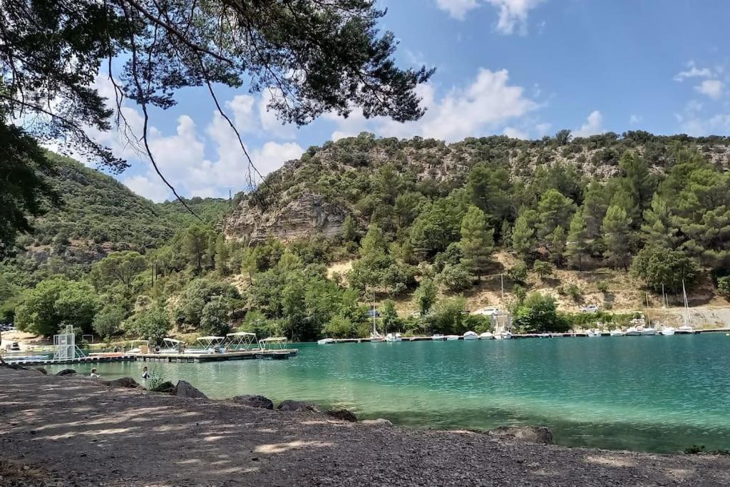 House Of Magic Lake Greoux-les-Bains ภายนอก รูปภาพ